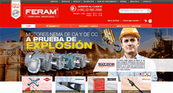 Desktop Screenshot of feram.cl